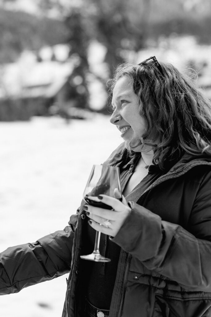 bride looking at her groom